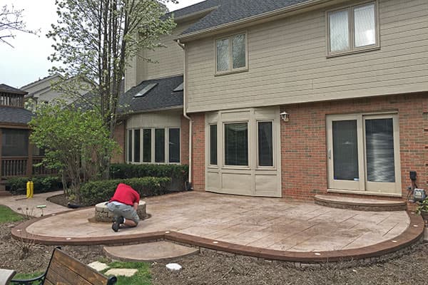 Before - Concrete Sealing — Brantford, ON