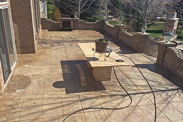 Before - Concrete Sealing — Woodstock, ON